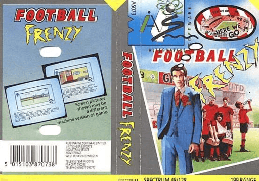 Football Frenzy box art for ZX Spectrum